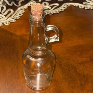 Glass Bottle with Cork Stopper